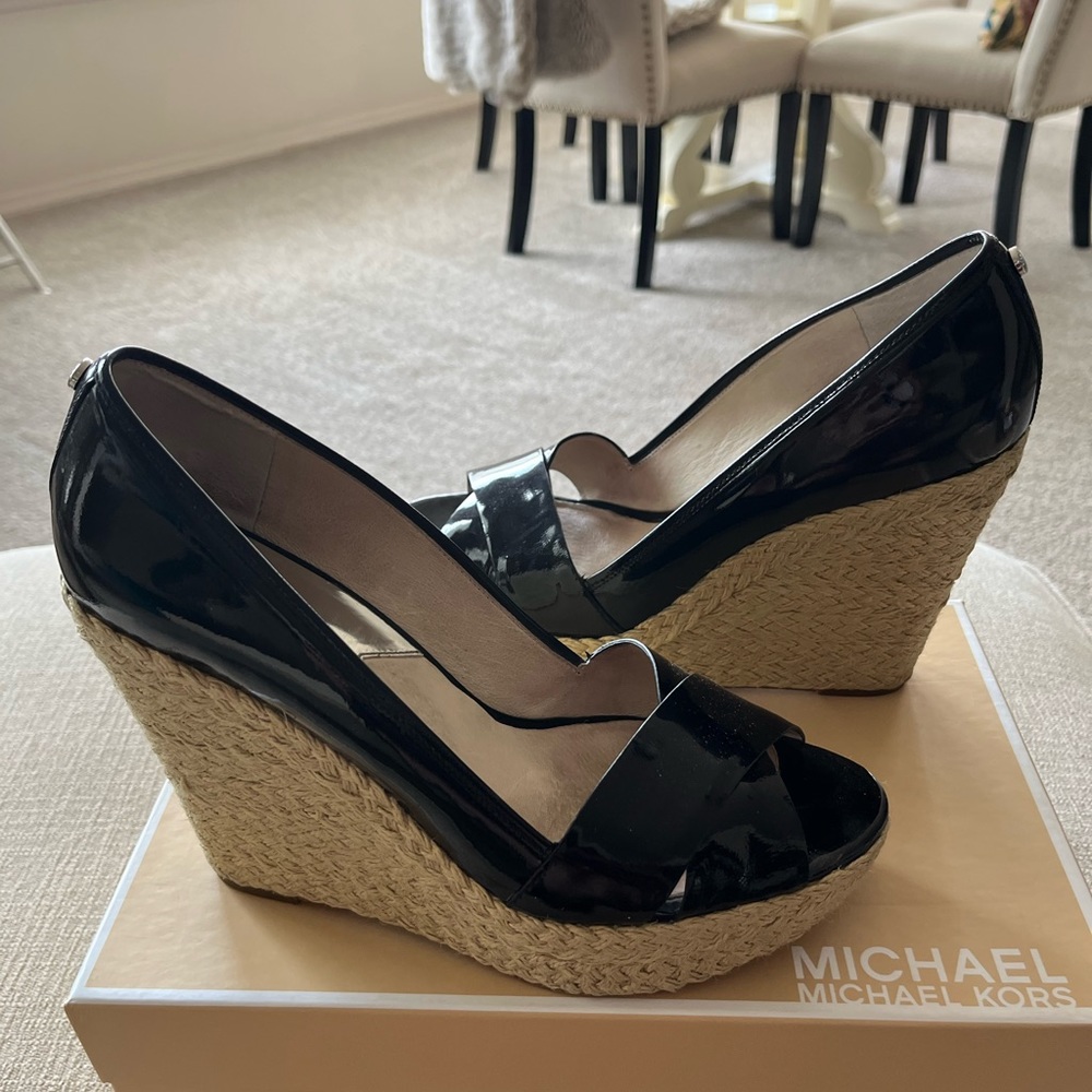 Michael Kors wedge shoes
